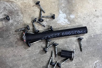 overhead door spring replacement