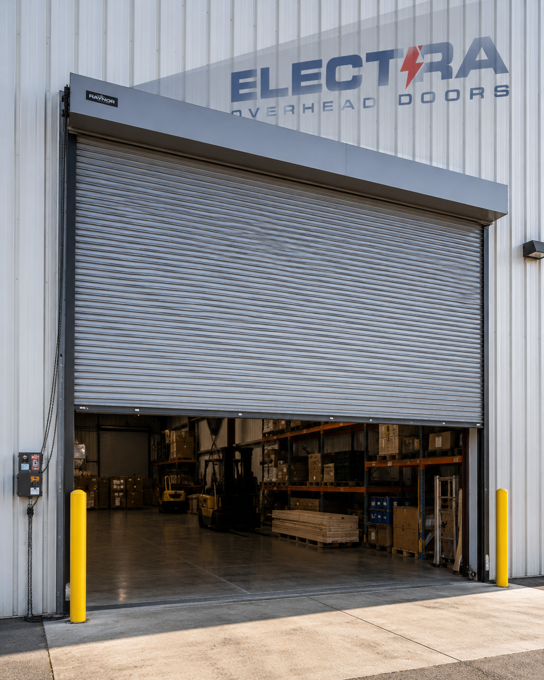 Commercial garage door service