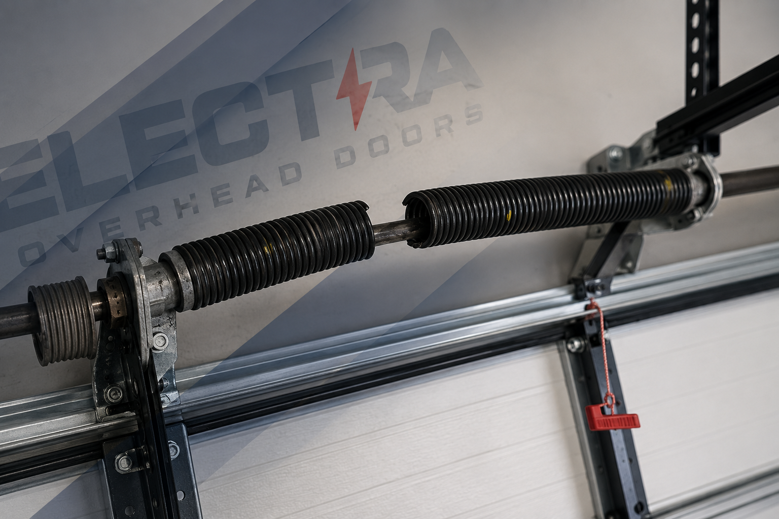 Garage door spring replacement
