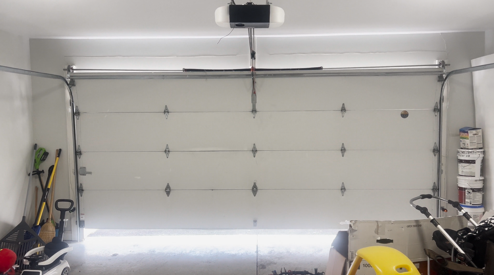 Garage door service job 1