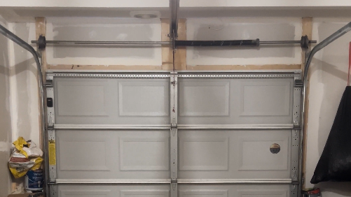 Residential garage door replacement